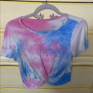 The dye crop top